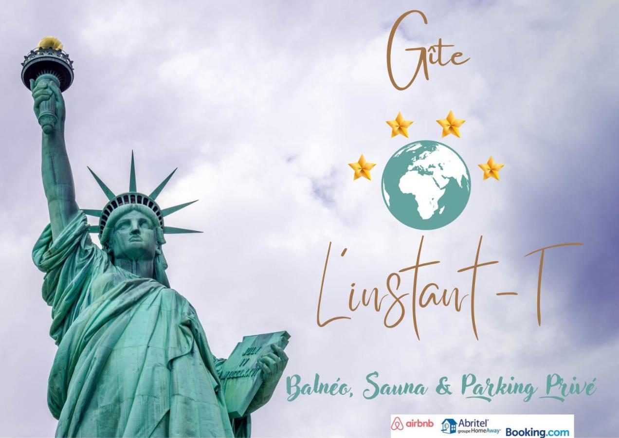 L'Instant T 4* Balneo, Sauna Et Parking Prive Кольмар Экстерьер фото